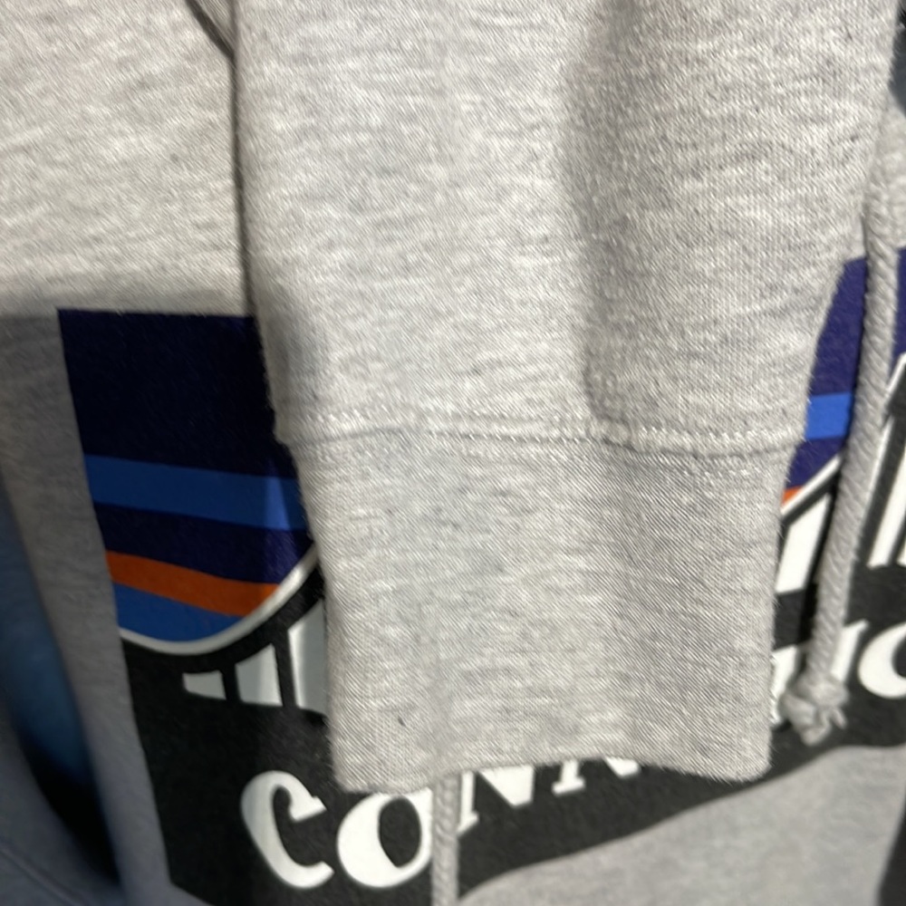 Light Heather Gray Connetic Pullover With Drawstr… - image 6